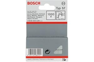 BOSCH ACCESSORIES Bosch 2609200229 Staples Type 57 Set of 1000 6/10.6 mm