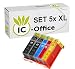 Produktbild 5 Tintenpatronen kompatibel zu HP364 XL (2 Schwarz, 1 Cyan, 1 Magenta, 1 Yellow) Multipack HP Photosmart 5510 5511 5512 5514 5515 5520 5522 5524 6510 6520 6512 6515 7510 7520 7515 B8550 Officejet 4610 4620 4622 B8558 B110c B010a B010b B111a C5324 C5370 C5373 C5383 C5388 C5390 C5393 C6324 C6375 C6380 C6388 D5460 D5463 D5468 D7560 C309a C309g C310a C310c C410a B209a B210a B210c B210d B210e HP Deskjet 3070A Druckerpatronen 364XL