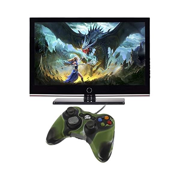 BlackEdragon Voller Zugriff auf alle Tasten Silikonabdeckung Joystick Gel Skin Weiche Schutzhülle Speziell für den Xbox 360 Wireless Controller entwickelt – Bild 3
