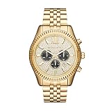 Michael Kors Men's Lexington Gold-Tone Watch MK8494
