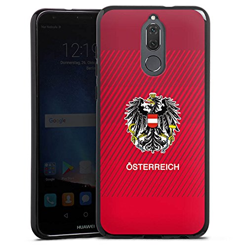 DeinDesign Huawei Mate 10 Lite Silikon Hülle Case Schutzhülle Österreich Em Trikot Football Fussball