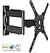 Price comparison product image Invision® Ultra Slim Tilt Swivel TV Wall Bracket Mount - For 24 - 55 Inch LED LCD Plasma & Curved Screens - Now Includes 1.8m HDMI Cable (HDTV-E)