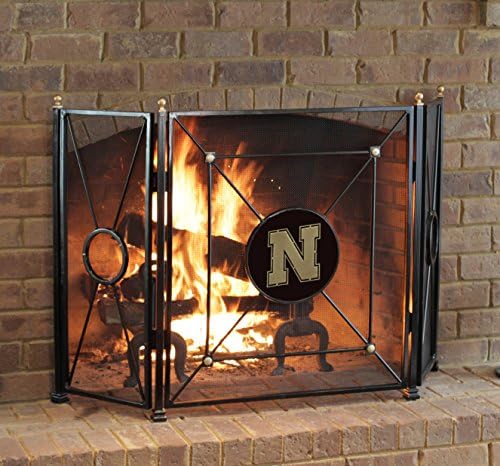 Henson Metal Works University of Nebraska Collegiate Logo, Firescreen
