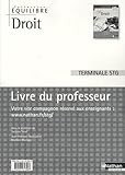 Image de Droit terminal STG : Livre du professeur