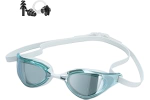 Focevi Swimming Goggles for Men/Women, Anti-Fog Anti-UV Wide Vision Adult Swim Goggles, Boys/Girls/Junior/youth Swim Glasses