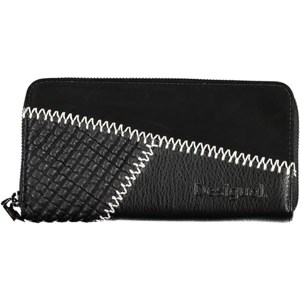 Borsa A Tracolla Desigual Dortmund Donna - Bianco, Design Con Toppe, Tracolla Regolabile - Foto 2