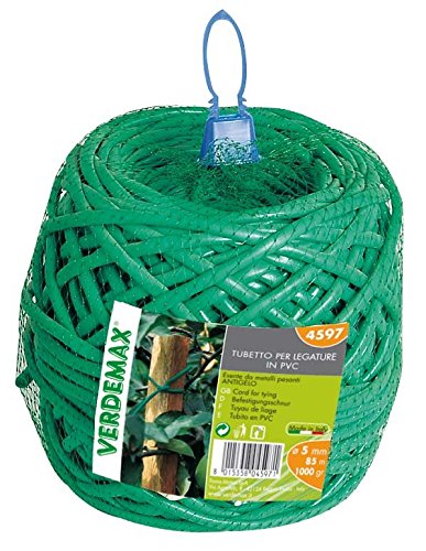 VERDEMAX 4597 5 mm 1000 g in PVC Bobina di Corda per Legare