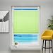Produktbild Plissee Jalousie Klemmfix ohne Bohren für Fenster Tür verspannt Rollo 45x120 cm Grün inkl. Klemmträger Blickdicht Sicht- & Sonnenschutz, Rollo Stoff Sonnenschutz Einfach Montage