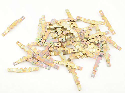 Bildaufhänger für Holzrahmen – 50 Stück – NUR SOLANGE VORRAT REICHT! Zackenaufhänger für Bilderrahmen / Holzbilderrahmen, Aufhänger für Bilder, Bilderrahmenaufhänger % RESTPOSTEN % SALE % - 3