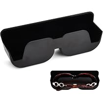 Support Lunettes Voiture Vesaneae - Étui Adhésif Universel - Range Lunettes De Soleil - Sans Perçage