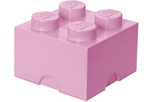 LEGO Room Copenhagen-40031738 Brique de Rangement empilable 4-Collection Design, 40031738, Violet Clair, 25 x 18 x 25 cm