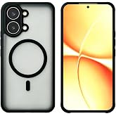 Coverzone Xiaomi Poco X8 Pro Max İle Uyumlu Kılıf M-Safe Şarj &Ouml;zellikli Kamera Korumalı Lunex Kapak Poco X8 Pro Max i&ccedil;in kili