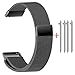 Produktbild saihui Milanese Magnetic Loop Edelstahl Uhrenarmband Bands 22/20/18/16/14 MM Männer Business Watch Lässige Mode Uhr Herren Uhrarmband Bewegung Kinder Niedlich (20mm)