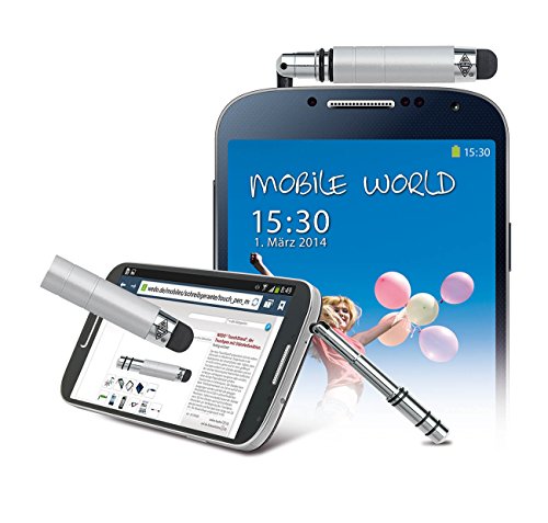 Wedo 26106054 TouchStand All-in-One Stylus (mit Ständerfunktion für Smartphone) silber - 4