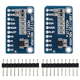  AMPLIO RANGO DE SUMINISTRO: 2.0V a 5.5V. Este poder es adecuado para microcontroladores comunes como Arduino y Raspberry Pi.