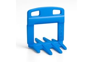 Sistema De Nivelación De Azulejos - FixLevel - Cuñas Niveladoras Suelo 1mm - Niveladores De Azulejos - Clips de Nivelacion 1mm - Medidas 0,5/1 / 2/3 mm - 250 u. (1 mm)