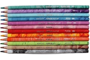 Tinta Unita PASTELLI GRADIENT MINA 4.2 CONF. 12 PZ ASSORTITI IN SCATOLA DI CARTONE