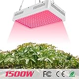 🌺 Granos Led de Espectro Completo - Después de los experimentos de nuestro equipo profesional de I + D, diseñamos el espectro más adecuado para cada led. Cada cuenta LED es de espectro completo, para simular el espectro de luz natural y crear la iluminación más adecuada para todas las etapas del crecimiento de la planta. Usando una temperatura de color rosa-blanca, el color parece más cómodo para uso en interiores que el rojo.