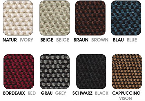 SCHEFFLER-HOME Wien Stuhlhussen 2 Stück, Stretch-Stuhlbezug elastische moderne Husse, Dekoration Stuhl-Abdeckung aus Elastik-Stoff mit Gummiband für universelle Passform, bi-elastic Spannbezug, Chenille Qualität – Beige - 4