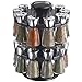 Produktbild Cole & Mason Hudson Kräuter und Gewürze 20 Gläser Karussell Gewürzständer, Kunststoff, Black Jar, Einheiten