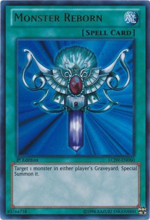 Yu-Gi-Oh! - Monster Reborn (LCJW-EN060) - Legendary Collection 4: Joey's World - 1st Edition - Ultra Rare
