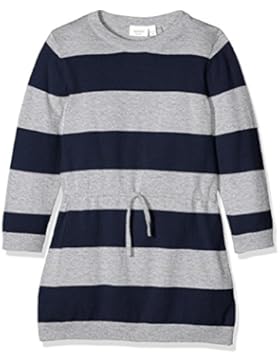 NAME IT Mädchen Kleid Nitvrinni Ls Knit Dress Mz