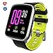 Produktbild M-znsh Aktivitäts-Tracker, Smart Watch, wasserdichter IP68-Fitness-Tracker, Bluetooth-Smart-Uhr-Fitness-Tracker-Uhr (Farbe : Gelb)