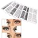 SODIAL (R)60 Pair Assorted False Eyelashes Eyelash Makeup Party