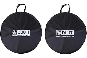 Azarxis 2 Pack Bike Wheel Bags 26" 27.5" 29" Bicycle Tires Storage Cover Cycling Wheelset Carry Handbag Waterproof for Road Bike Mountain Bike Track Bike Downhill Bicycle Fixed Gear MTB