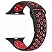Produktbild Für Apple Watch Armband Nike+ 38mm/42mm Replacement, Kobwa Silikon Sport IWatch Band Uhrenarmband Ersatzband für Apple Watch Series 2 / Series 1