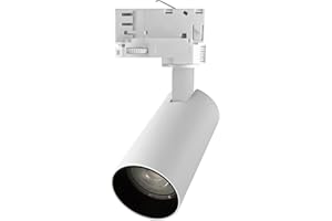 ‎CLE CARDAN LIGHT EUROPE CLE PURI 99 LED 3Ph Stromschienenstrahler GU10 weiss inkl. Adapter