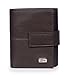 Gentleman Brown Genuine Leather Three Fold Wallet  (7 Card Slots) RS.560.00