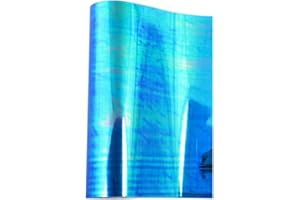 NewL - Pellicola autoadesiva oscurante per faro antinebbia posteriore auto, rivestimento adesivo effetto fumè in vinile per fendinebbia posteriore - 30,5 x 122 cm (blu)