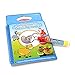 Produktbild Lailongp Kinder Magic Wasserzeichenbuch, Malbuch zum Ausmalen, Tiermaltafel mit einem magischen Stift, Weihnachtsgeschenk für Kinder (Tier)