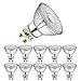 Produktbild GU10 LED Warmweiss 5W 2700K 470 Lumen LED GU10 Leuchtmittel kann perfekten Ersatz für 50W Halogenlampe EACLL® 120 ° Abstrahlwinkel LED Birnen, 10er-Pack