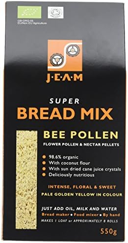 Jeam Organic Bee Pollen Super Bread Mix, 550 grams
