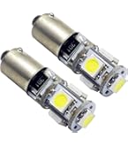 2 Lampadine Alogene H21W 12V 21W - Attacco BAY9s - Luce Blu Look Xeno - Inion