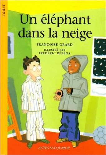 couverture de : El&eacute;phant dans la neige (Un)