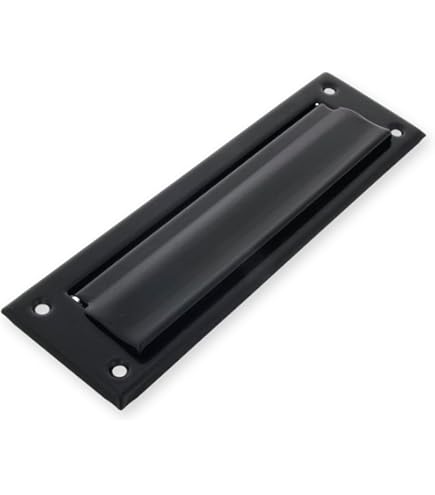 Placca Buca Lettere In Ottone Bronzo Anticato - Made In Italy - Per Cassetta Postale Da Muro