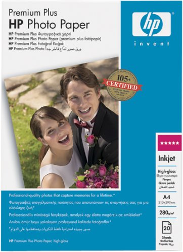 Preisvergleich Produktbild HP Fotopapier premium+ highgloss A4 20Blatt