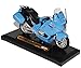 Price comparison product image BMW R1100RT Gendarmerie Police Light Blue 1/18 Mondo Motors Model Motorcycle