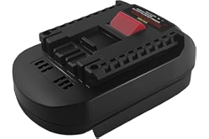 TPDL EIN18BS Adapter für Einhell 18V Akku auf für Bosch Professional System 18V Elektrowerkzeug, Passend für Power X-Change Plus Akku zu GBA Akku (Keine Akku)