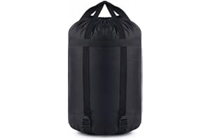 MOOCY Compression Stuff Sack, 20L/45L Sleeping Bag Cover Sack Sleeping Bags Storage Stuff Sack Organizer - Great Sleeping Bags Clothes Camping Hiking Backpacking