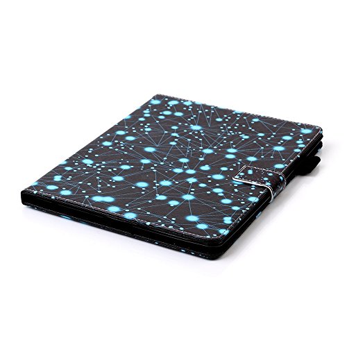 iPad 2 iPad 3 iPad 4 Hülle, Deenor Bunte Malerei and Stylish Wallet Hülle PU Leather Abdeckung Stand Flip Schutzhülle Hülle für Apple iPad 2 iPad 3 iPad 4 Generation.[constellation] - 4