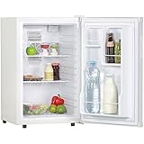 Amstyle Minikühlschrank 65 Liter Minibar Weiß freistehender Mini Kühlschrank Klein 5°-15°C Energieklasse A+ Tischkühlschrank ohne Gefrierfach für Getränke Zimmerkühlschrank 230V 65L Geräuscharm - 2