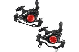 SHENZHENSHISHILILANTIANKEJIYOUXIANGONGSI CNC Hydraulic Disc Brakes Set，Mountain bike Hydraulic Disc Brake Front and Rear Line Pulling Hydraulic Disc Brake Caliper.