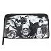 Produktbild Frankenstein & Friends Damen XL Geldbörse Lack - Original Monsters Gothic Portemonnaie Schwarz