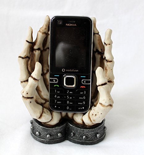 Handyhalter Smartphonehalter Skelett-Hände angekettet Gothic - 2