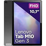 Lenovo Tab M10 Terza Generazione, Display 10.1" Full HD, 4G LTE, RAM 4GB, Memoria 64GB, Tablet Android 11, Storm Grey, Esclus