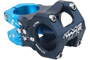 FOMTOR Potencia 31,8 50mm, Vástago de Bicicleta de Montaña Corto, Potencia MTB Potencia de Bicicleta de Montaña, para la Mayoría de Bicicletas, Bicicletas de Carretera, MTB, BMX, Ciclismo